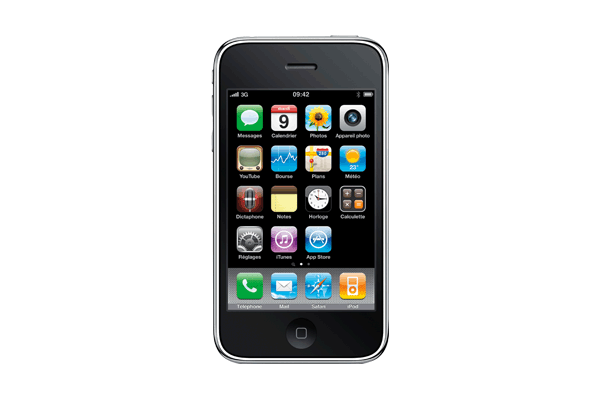 Apple - iPhone 3GS 32Go Noir Remis à Neuf
